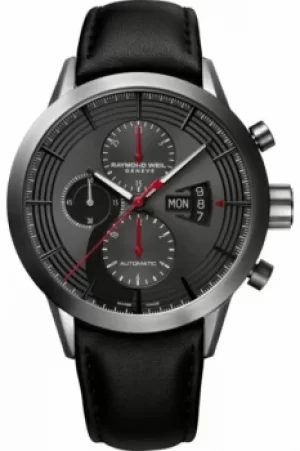 Image of Mens Raymond Weil Freelancer 2 Cellos Special Edition Automatic Chronograph Watch 7745-TIC-2CELL