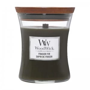 Image of Woodwick Frasier Fir Scented Candle 275g