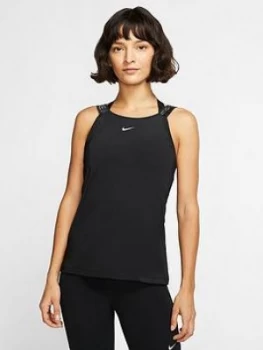 Image of Nike Pro Elastika Tank Top - Black