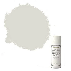 Image of Rust-Oleum Antique White Matt Chalky effect Multi-surface Spray Paint 400ml