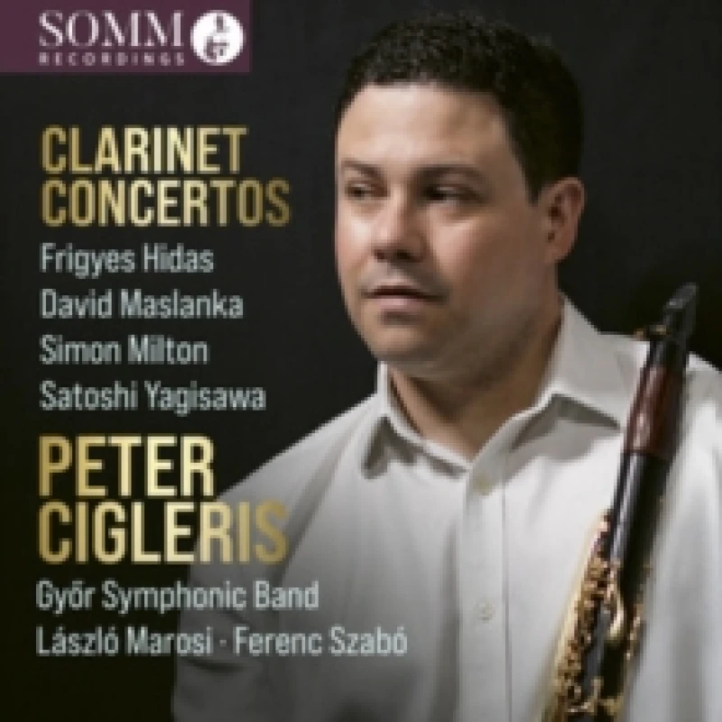 Image of Peter Cigleris: Clarinet Concertos CD / Album