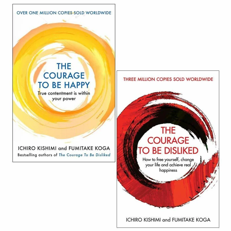 Image of Ichiro Kishimi The Courage to Be Happy and The Courage to Be Disliked Collection Ichiro Kishimi Books