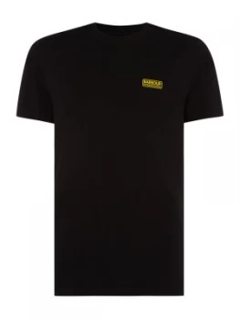 Image of Mens Barbour International Small Logo T Shirt Black