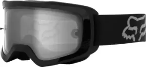 Image of FOX Main X Stray Tear-Off Motocross Goggles, black, black, Size One Size