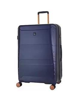 Image of Rock Luggage Mayfair UYVHQ 8 Wheel Spinner Large Navy Suitcase