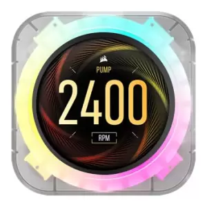 Image of Corsair iCUE Elite CPU Cooler LCD Display Ice Upgrade Kit