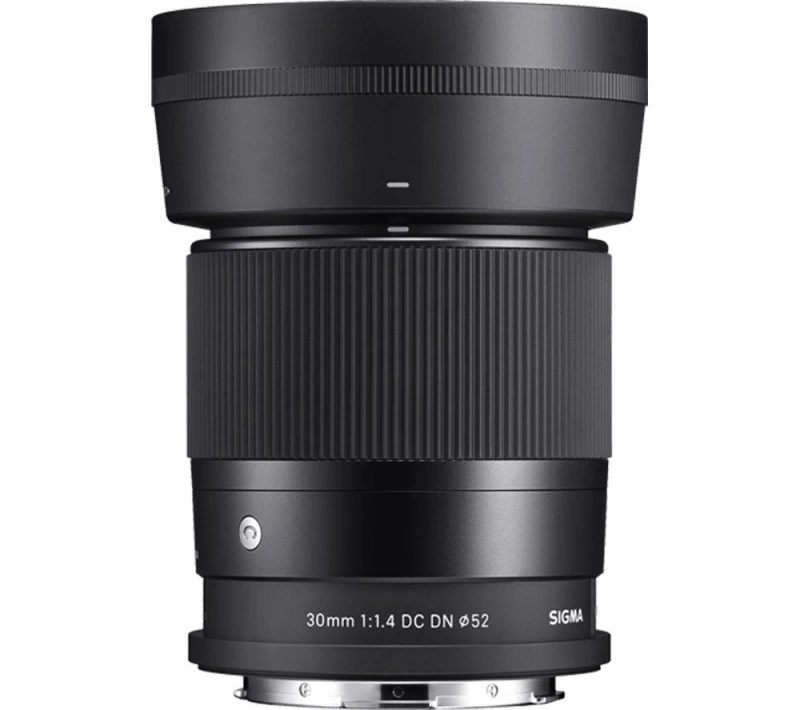 Image of SIGMA Contemporary 30 mm f/1.4 DC DN Standard Prime Lens - for Canon, Black 085126302726