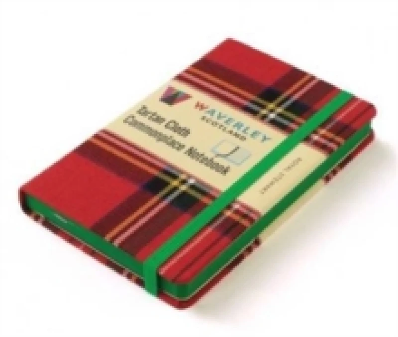 Image of Waverley (L): Royal Stewart Tartan Cloth Large Commonplace Notebook Hardback