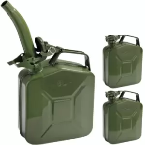 Image of Jerry Can 3Pcs Steel 5L incl. Pourer