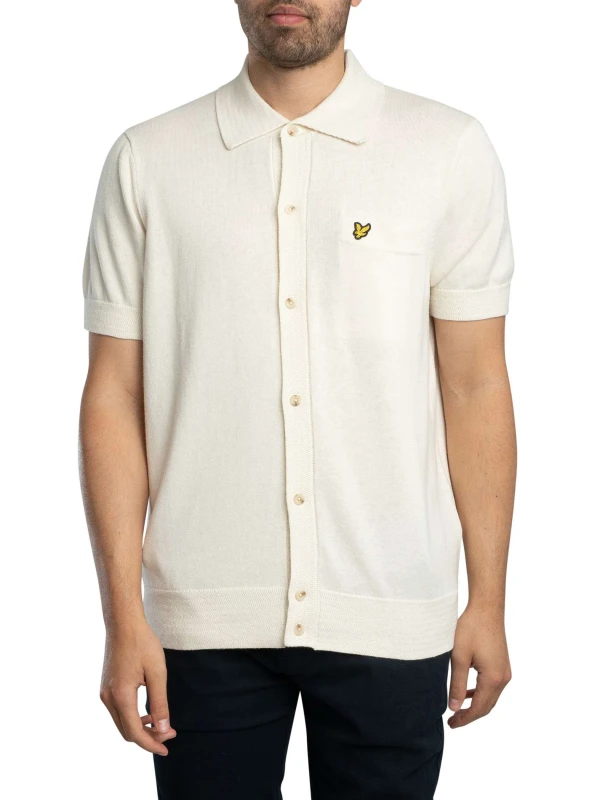 Image of Lyle & Scott Shirt Lyle & Scott Beige Male M