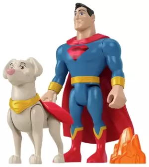 Image of DC League of Super-Pets Superman & Krypto Figure Set