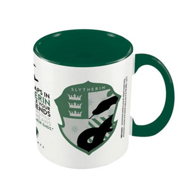 Image of Harry Potter Slytherin House Pride Mug Green unisex