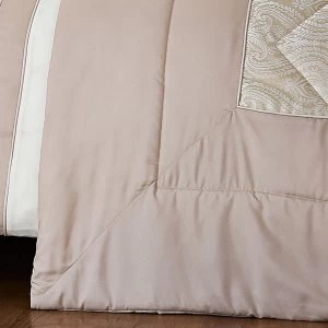 Image of Catherine Lansfield Ornate Jacquard Cream Bedspread