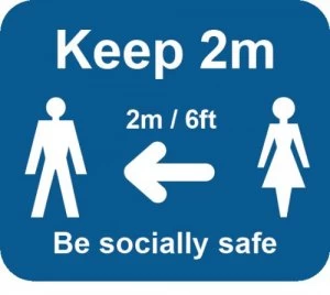 Image of Keep 2m-Blue SAV LAM (190x166mm) pk25