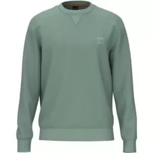 Image of Boss Westart Crew Sweater Mens - Green
