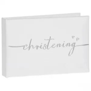 Image of Modern Script Christening Album Small 6x4