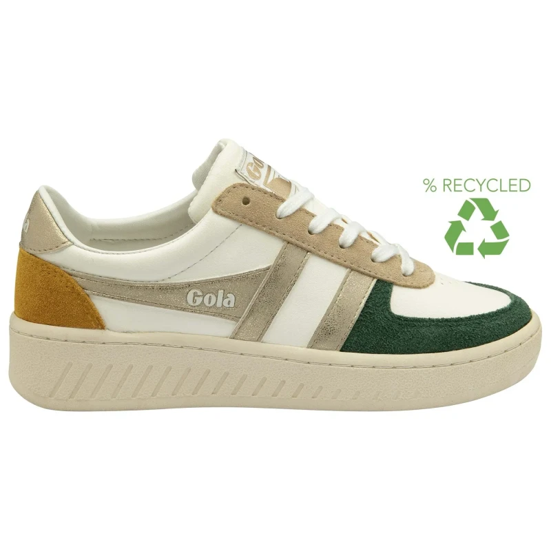 Image of Gola Womens Trainers Gola Grandslam Quad Blanc Female 37