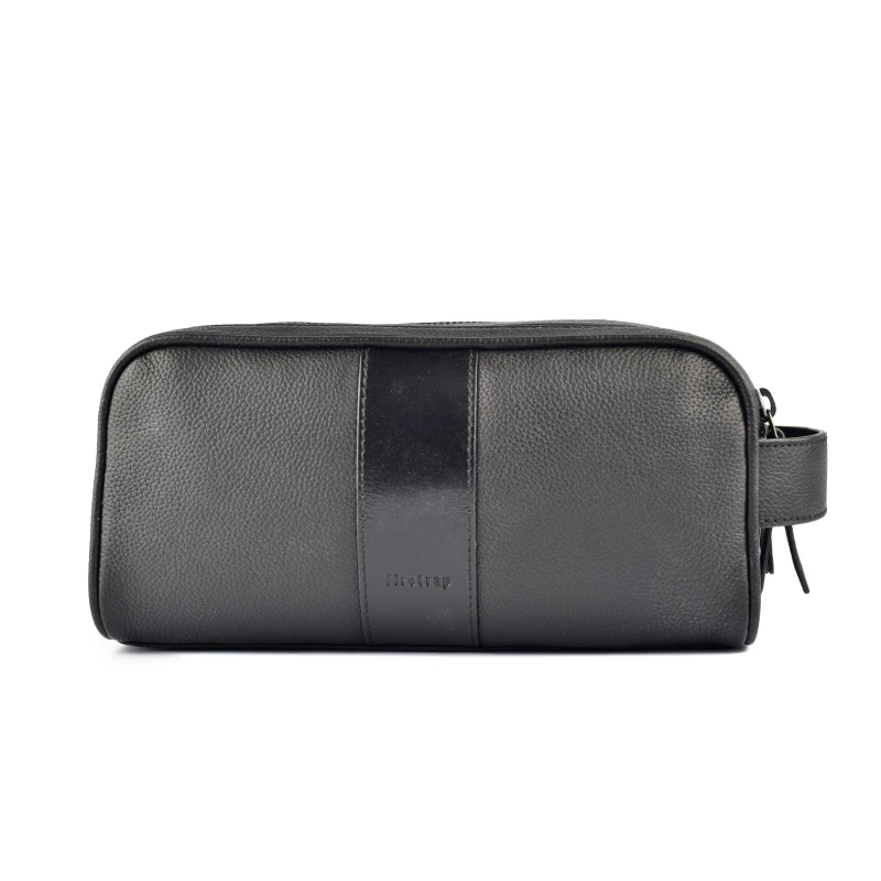 Image of Firetrap Wash Bag Mens Black male One Size