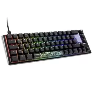 Image of Ducky One 3 Classic USB Gaming keyboard Switch: red German, QWERTZ Black, White