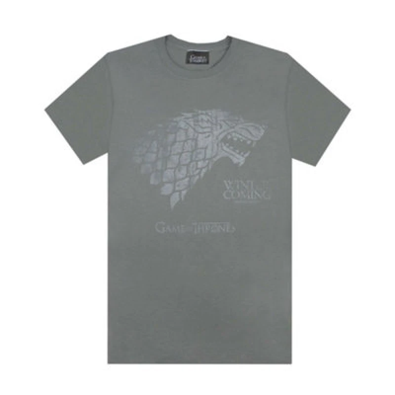 Image of Game Of Thrones Short Sleeved T-Shirt Grey male