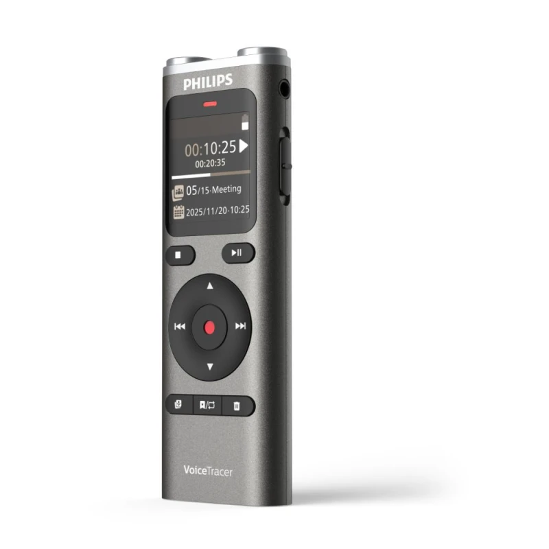 Image of Philips DVT2075 VoiceTracer Audio Recorder with Sembly Speech-to-Text PH00698