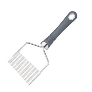 Image of KitchenCraft Professional Crinkle Potato Chip Cutter with Soft-Grip Handle 21.5 cm