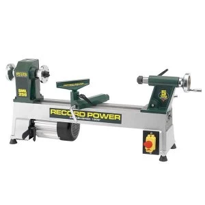 Image of Record Power DML250 250mm (10in) Cast Iron Mini Lathe 375W 240V