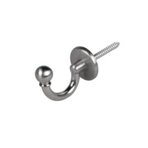 Image of BQ Chrome Effect Zinc Alloy Hat Coat Hook
