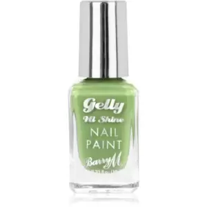 Image of Barry M Gelly Hi Shine Nail Polish Shade Pear 10 ml