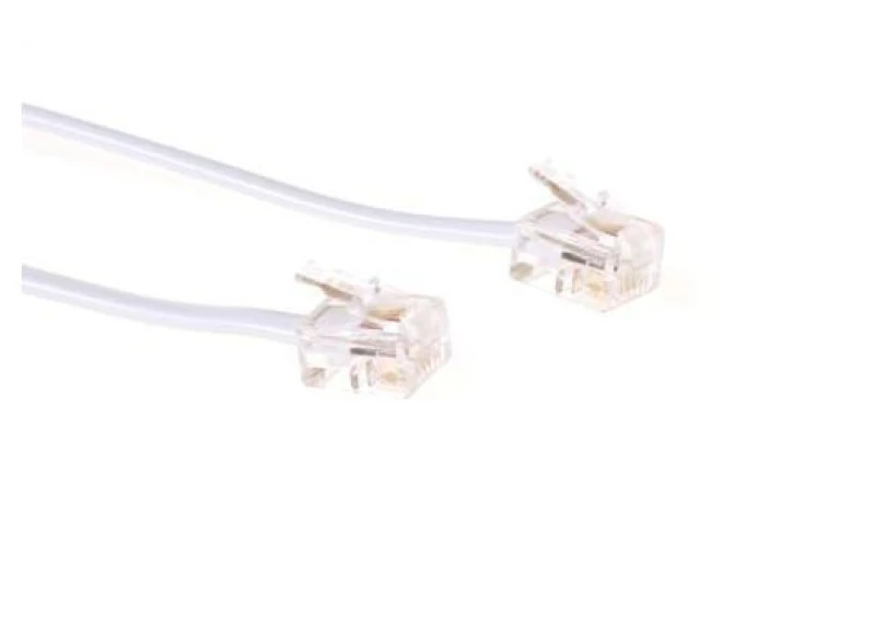 Image of Microconnect MPK181W telephone cable 1m White