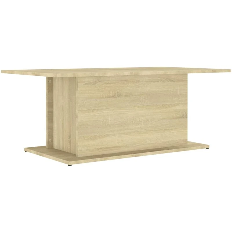 Image of VIDAXL Coffee Table Sonoma Oak 102x55.5x40cm Engineered Wood Vidaxl 8720286836361
