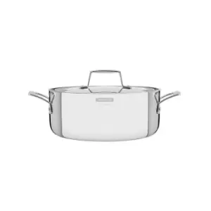 Image of Tramontina Grano 24cm 3-ply Stainless Steel Casserole