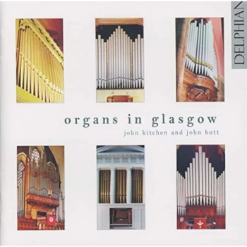 Image of John Kitchen - Organs in Glasgow (Butt, Kitchen) CD