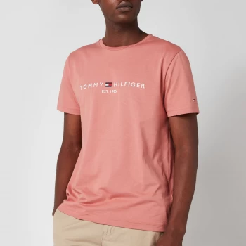 Image of Tommy Hilfiger Mens Tommy Logo T-Shirt - Mineralize - XXL