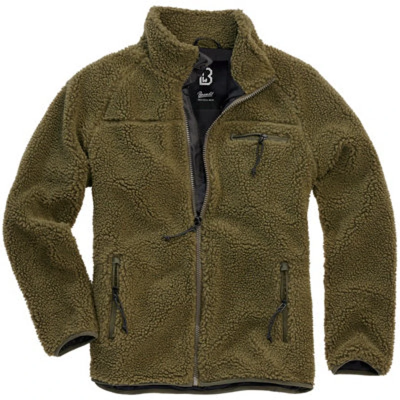 Image of Brandit Teddy Fleece Jacket Between-seasons Jacket olive 4XL Men