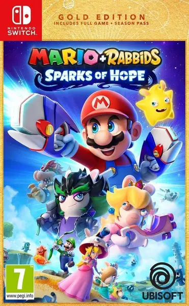Image of Mario Rabbids Sparks Of Hope Gold Edition Nintendo Switch Game