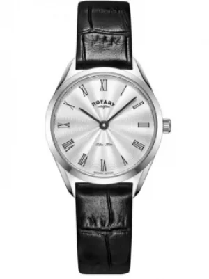 Image of Rotary Ladies Ultra Slim Strap Watch LS08010/01