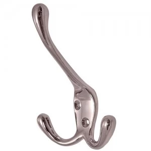 Image of Select Hardware Triple Hook Chrome 1 Pack