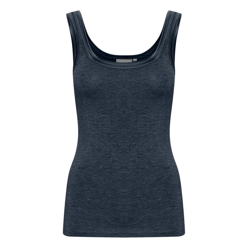 Image of fransa Womens tank top fransa Zulu 10 Bleu Female XL