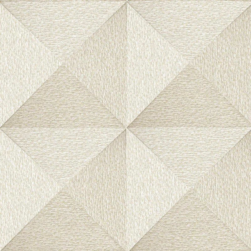 Image of Design ID DID Weaved Cube Cream Wallpaper Wallpaper One Size Cream 41607869000