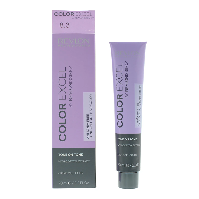 Image of Revlon Revlonissimo Colorsmetique Color Excel 8.3 Light Golden Blonde Hair Colou