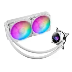Image of ASUS ROG STRIX LC II 240 ARGB White Edition Processor All-in-One liquid cooler 12cm
