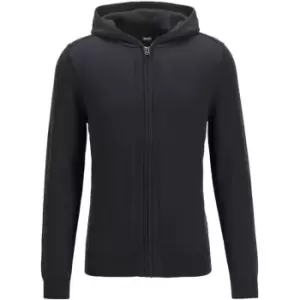 Image of Boss Abbian Zip Hoodie - Black