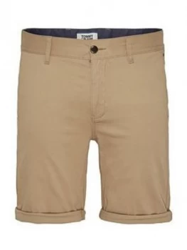 Image of Tommy Jeans Essential Chino Short - Classic Khaki