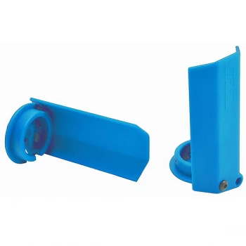 Image of Rpm Traxxas X-Maxx Shock Shaft Guards - Blue