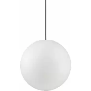 Image of White pendant lamp SOLE 1 bulb