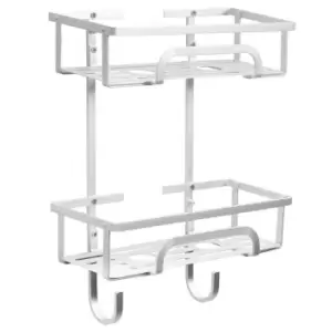 Image of House of Home 2-Tier Adhesive Shower Caddy