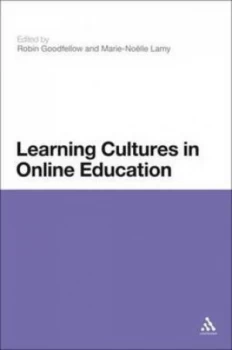 Image of Learning Cultures in Online Education by Robin Goodfellow and Marie-Nolle Lamy Paperback