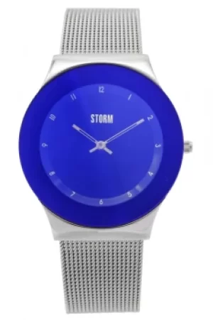 Image of STORM Kerina Mesh Silver Blue Exclusive Watch 47497/S/B