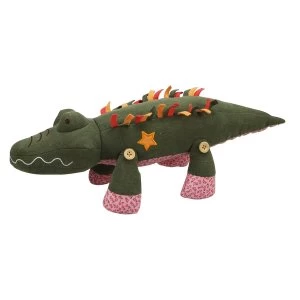 Image of Crocodile Woven Fabric Plush